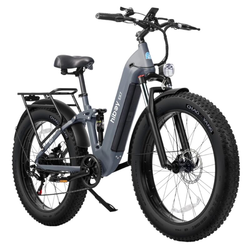 Hiboy EX7 48V/18Ah 750W Full Suspension Electric Bike - Image 5