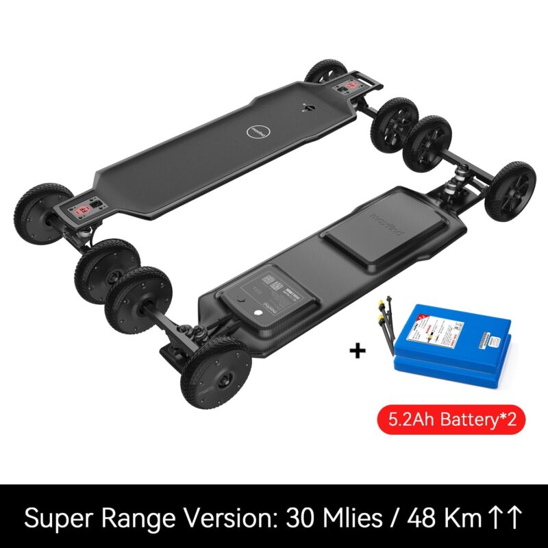 Maxfind FF Plus 36V/5.2Ah 2400W Electric Skateboard - Image 4