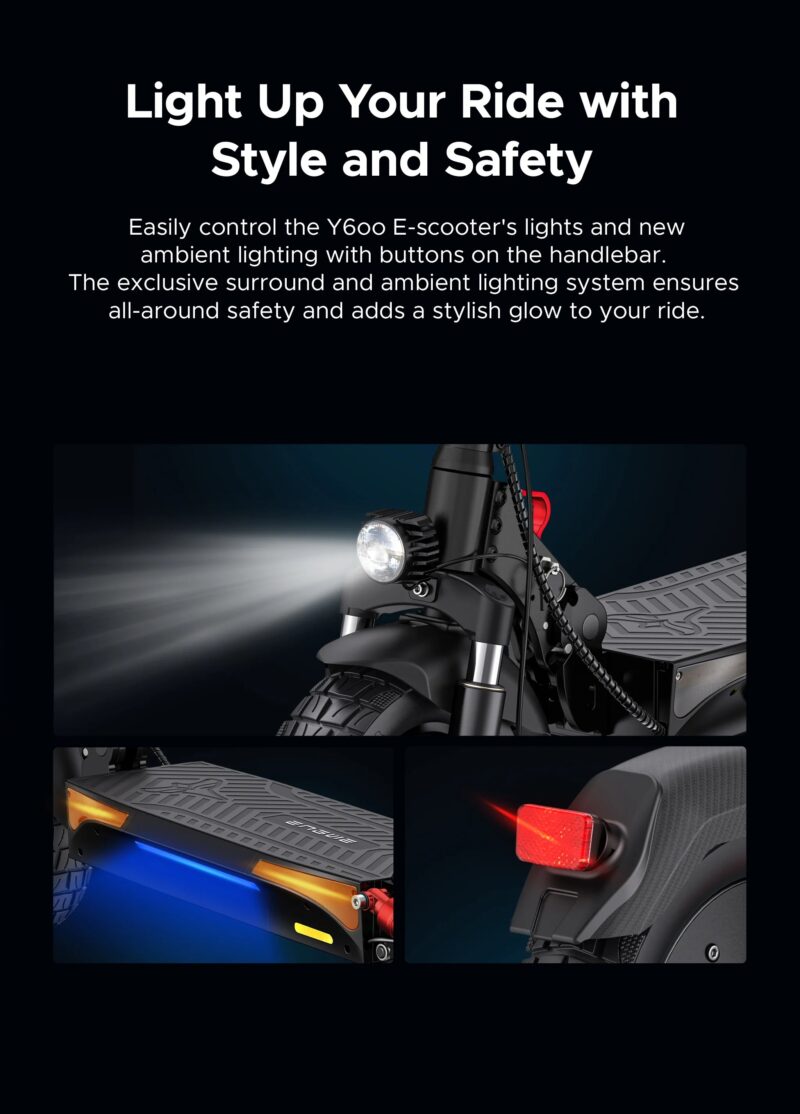 ENGWE Y600 48V/18Ah 830W Electric Scooter - Image 12