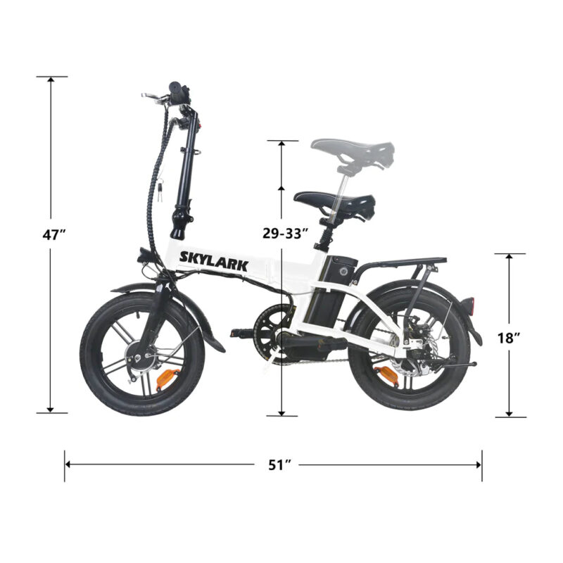 NAKTO Skylark 36V/10Ah 350W Electric Bike - Image 10