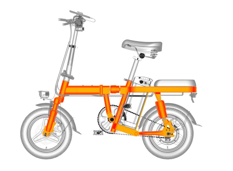 ENGWE T14 48V/10Ah 350W Electric Mini Bike - Image 15