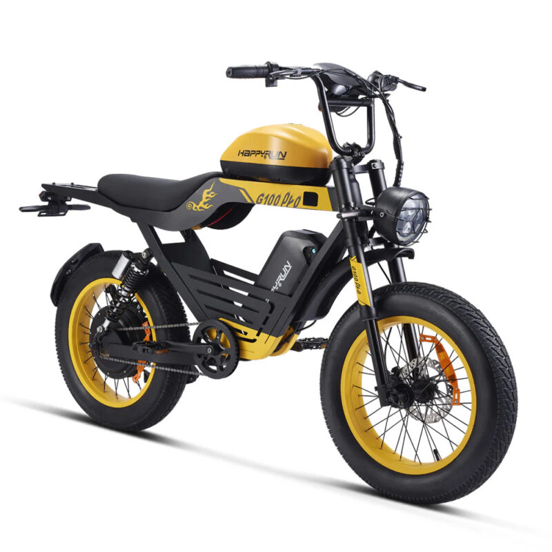 HappyRun G100 Pro 72V/33Ah 6000W Electric Bike - Image 4