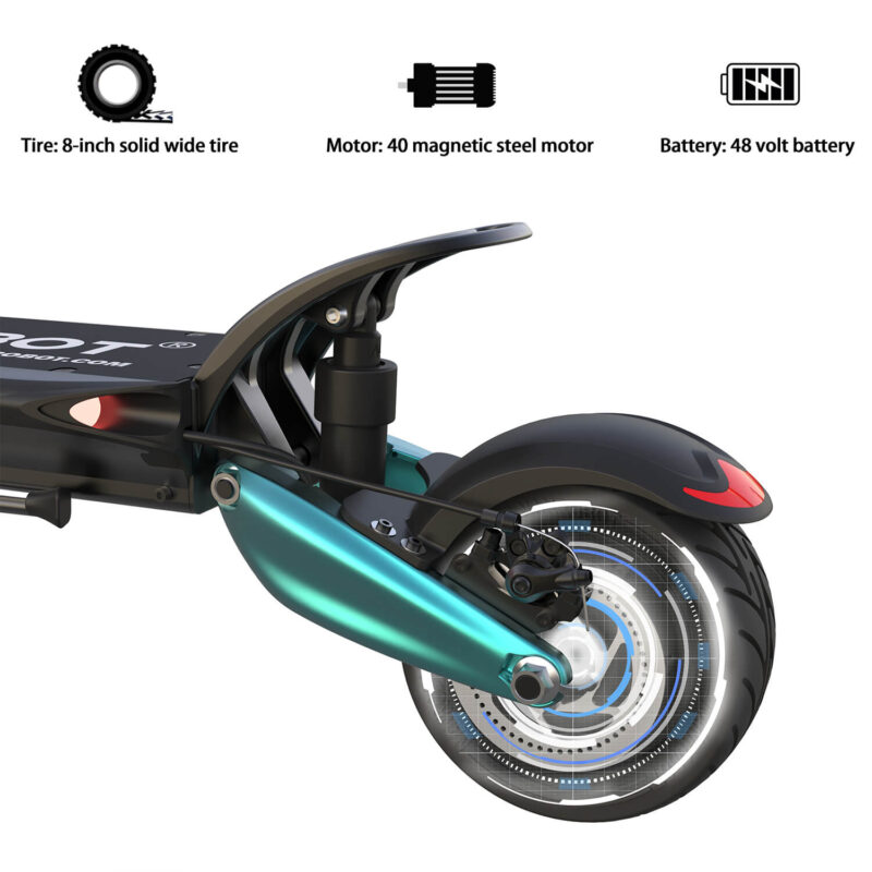 NANROBOT Lightning 2.0 48V/18Ah 1600W Electric Scooter - Image 6