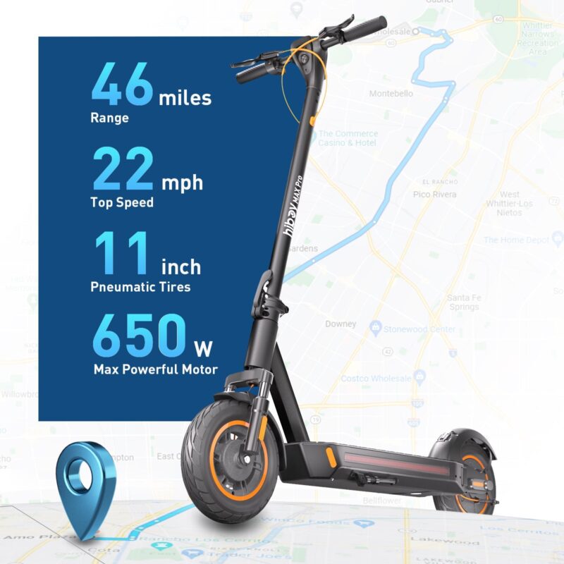 Hiboy MAX Pro 48V/15Ah 650W Electric Scooter - Image 4