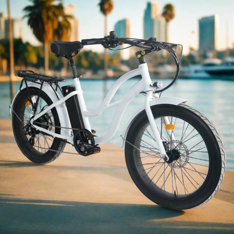 Coastal Cruiser Step Thru 24x3 52V/17Ah 750W Electric Bike - Image 9