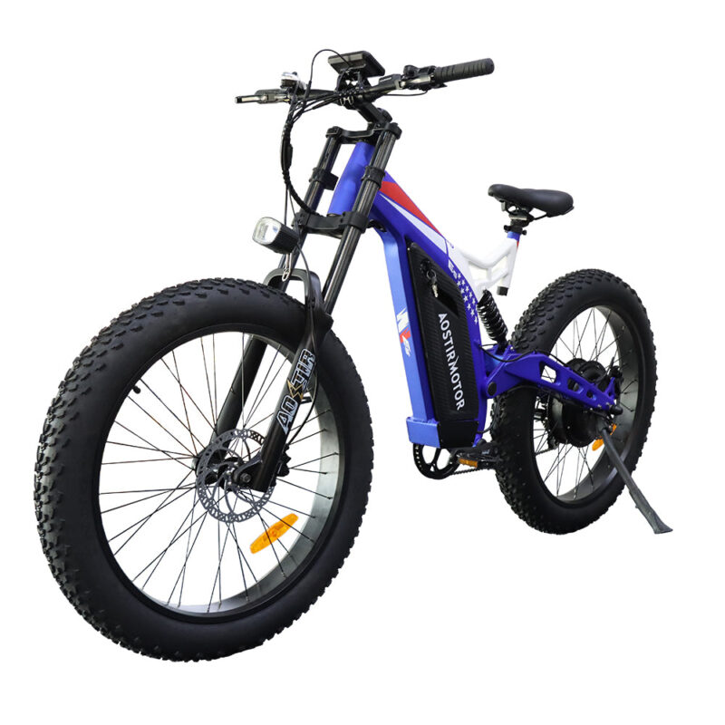 AOSTIRMOTOR S17 48V/20Ah 1500W Fat Tire Electric Bike - Image 3