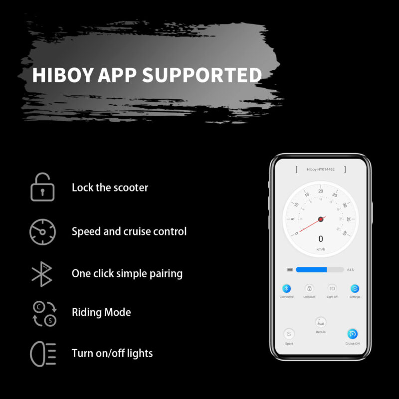 Hiboy S2 36V/7.5Ah 350W Electric Scooter - Image 7