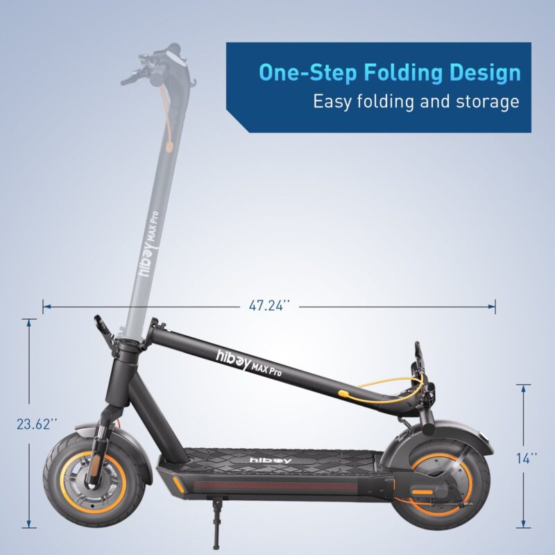 Hiboy MAX Pro 48V/15Ah 650W Electric Scooter - Image 9