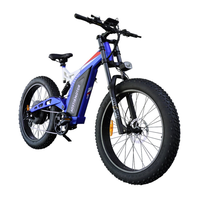 AOSTIRMOTOR S17 48V/20Ah 1500W Fat Tire Electric Bike - Image 2
