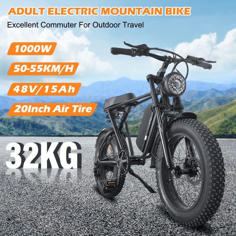 EMOKO C91 48V/15Ah 1000W Electric Bike - Image 11