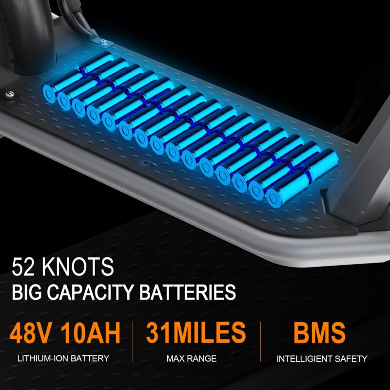 Hiboy ECOM 14 48V/10Ah 450W Big Wheel Electric Scooter - Image 9