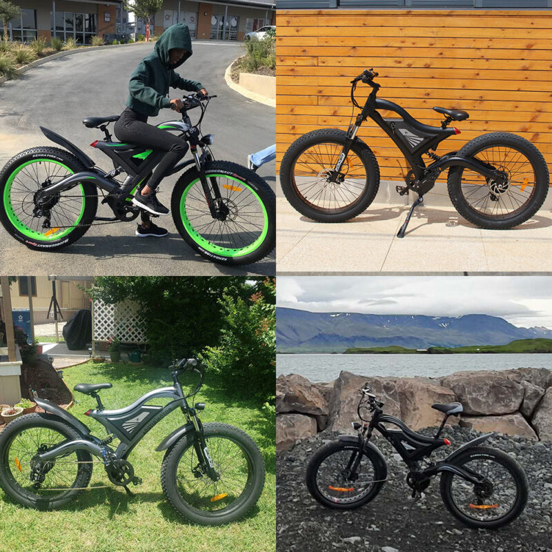 AOSTIRMOTOR S18 48V/15Ah 750W Fat Tire Electric Bike - Image 5