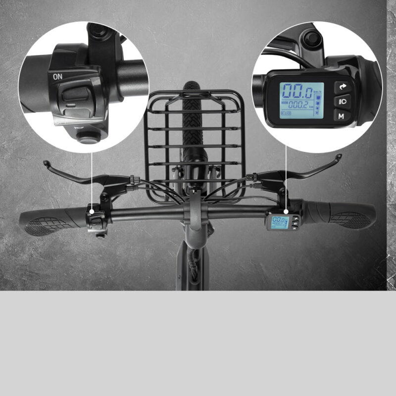 DYU D20 36V/10Ah 240W Folding Electric Bike - Image 8