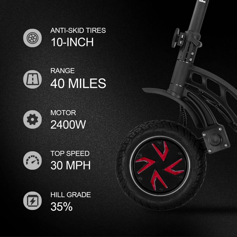 Hiboy Titan Pro 48V/17.5Ah 2400W Electric Scooter - Image 7