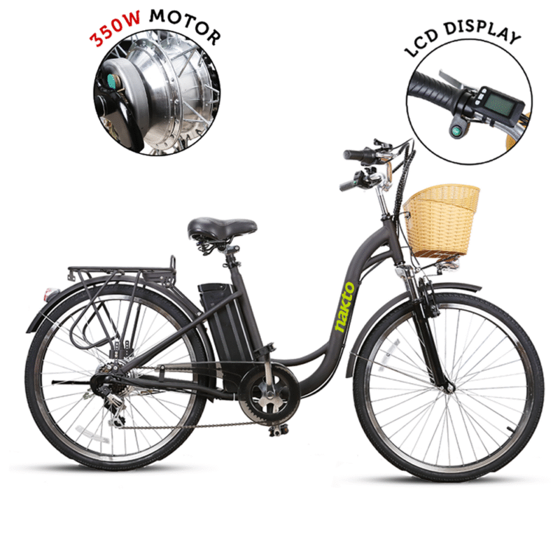 NAKTO Camel Step-Thru 36V/10Ah 250W/350W Electric Bike - Image 6