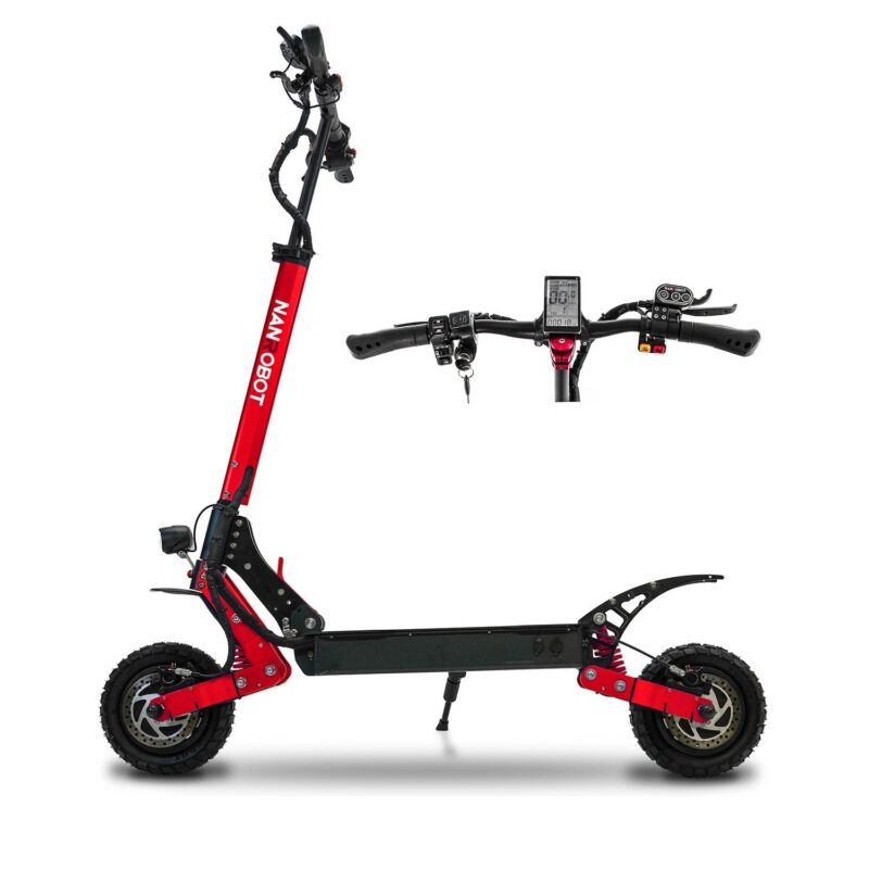 NANROBOT D4+ 3.0 52V/23.4Ah 2000W Electric Scooter - Image 5