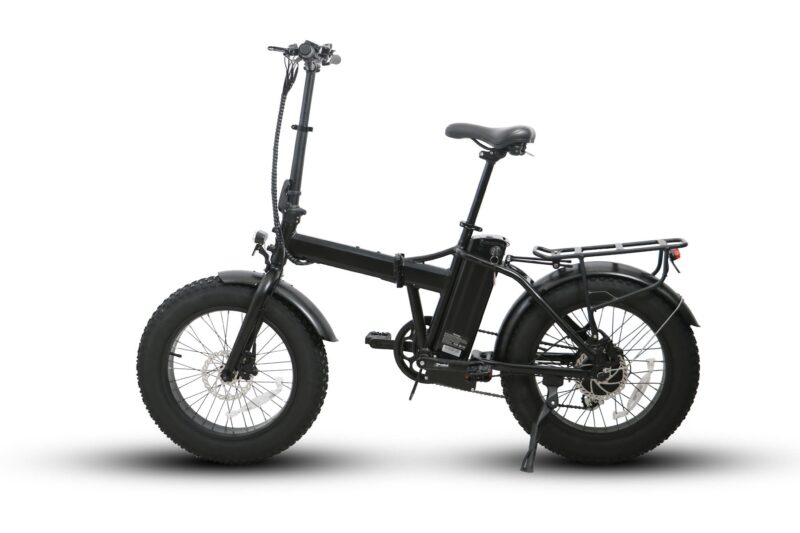 EUNORAU E-FAT-MN 48V 12.5Ah/17.5Ah 500W Folding Fat Tire Electric Bike - Image 3