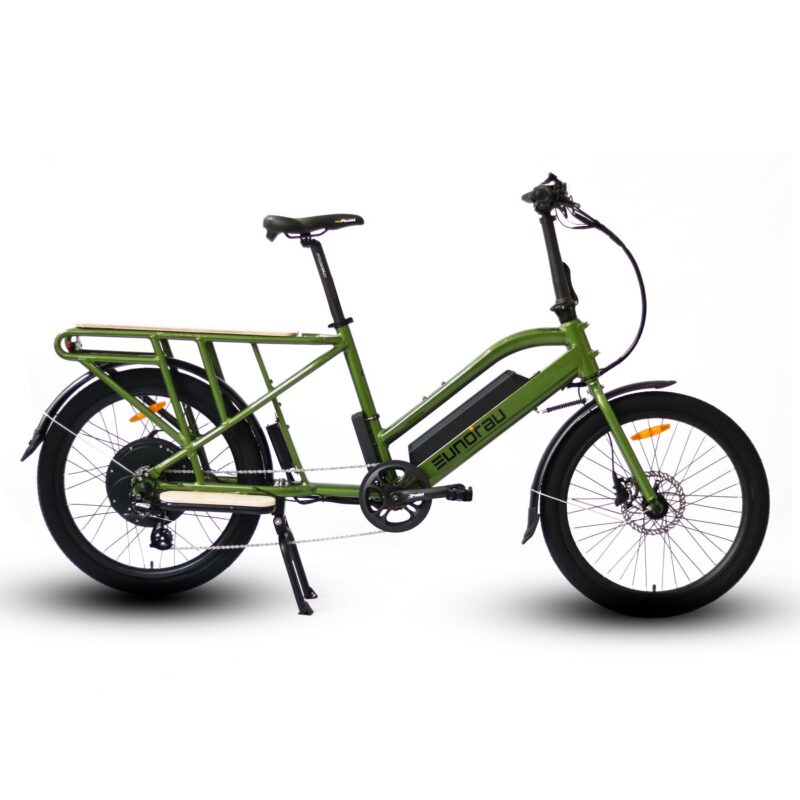 EUNORAU MAX-CARGO 48V/11.6Ah 750W Dual Battery Electric Cargo Bike - Image 8