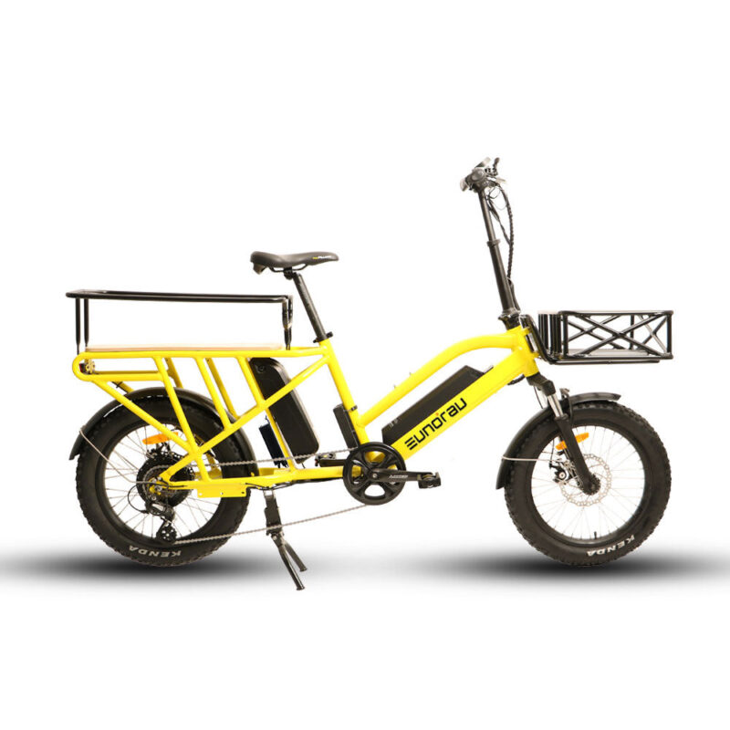 EUNORAU G30-CARGO 48V/20Ah 500W Dual Battery Cargo Electric Bike - Image 5