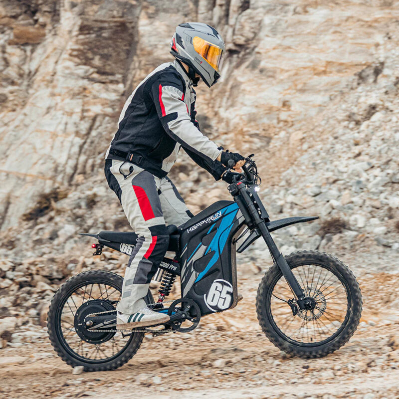 HappyRun G300 Pro 72V/30Ah 6500W Off-Road Electric Dirt Bike - Image 6
