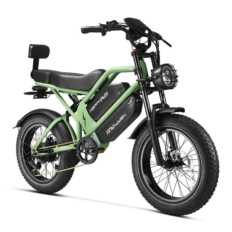 HappyRun G70 48V/38Ah 2000W Electric Cargo Bike - Image 7