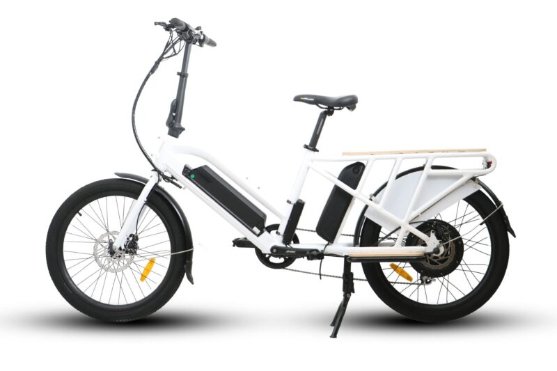 EUNORAU MAX-CARGO 48V/11.6Ah 750W Dual Battery Electric Cargo Bike - Image 3