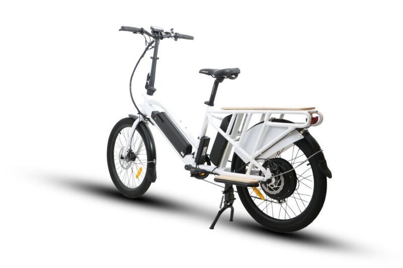 EUNORAU MAX-CARGO 48V/11.6Ah 750W Dual Battery Electric Cargo Bike - Image 4