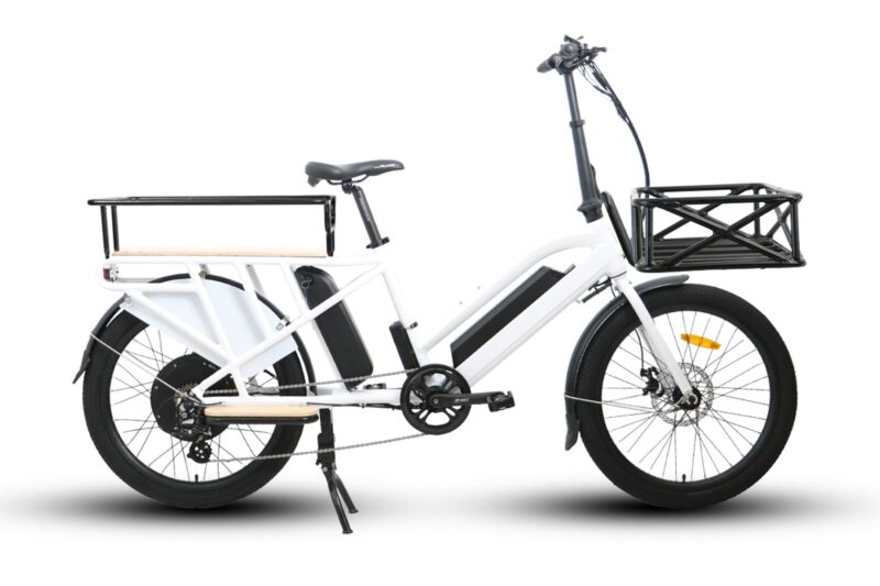 EUNORAU MAX-CARGO 48V/11.6Ah 750W Dual Battery Electric Cargo Bike - Image 5