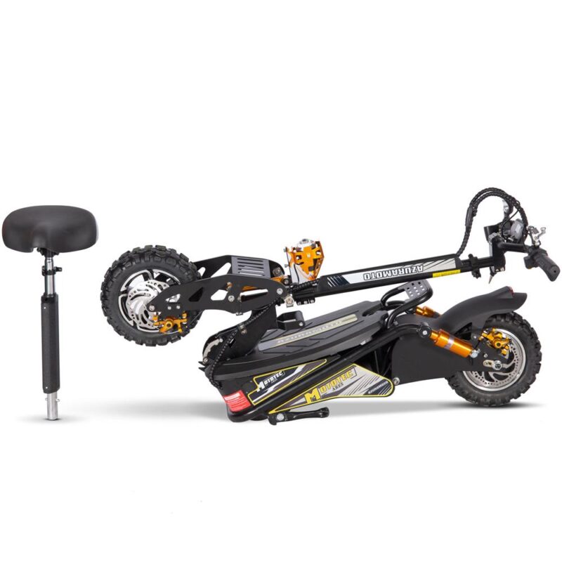 MotoTec Ares 48V/12Ah 1600W Electric Scooter - Image 9