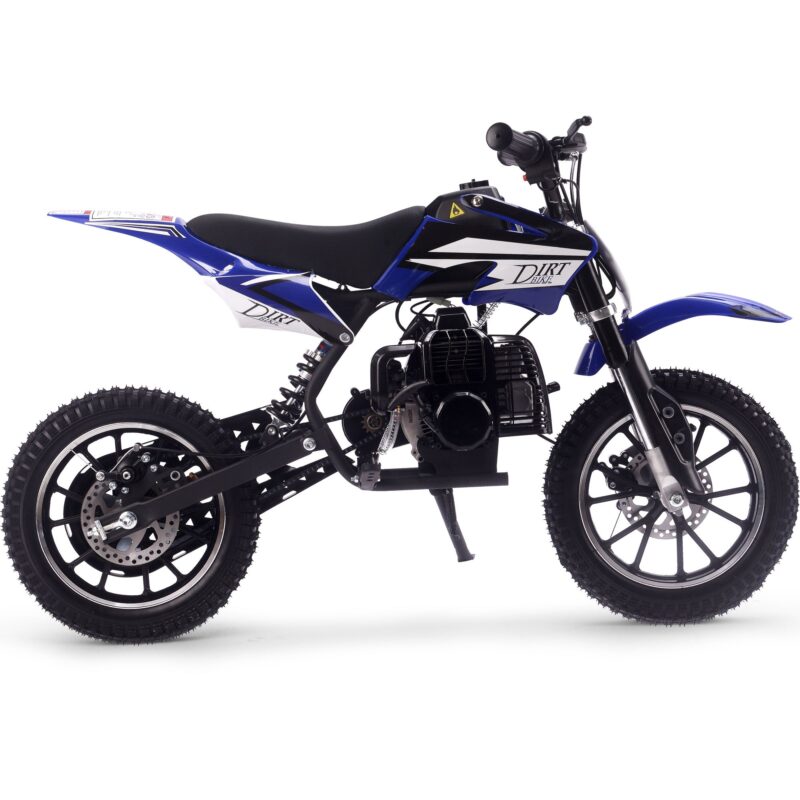MotoTec Big Alien 50cc 2-Stroke Kids Gas Dirt Bike - Image 11
