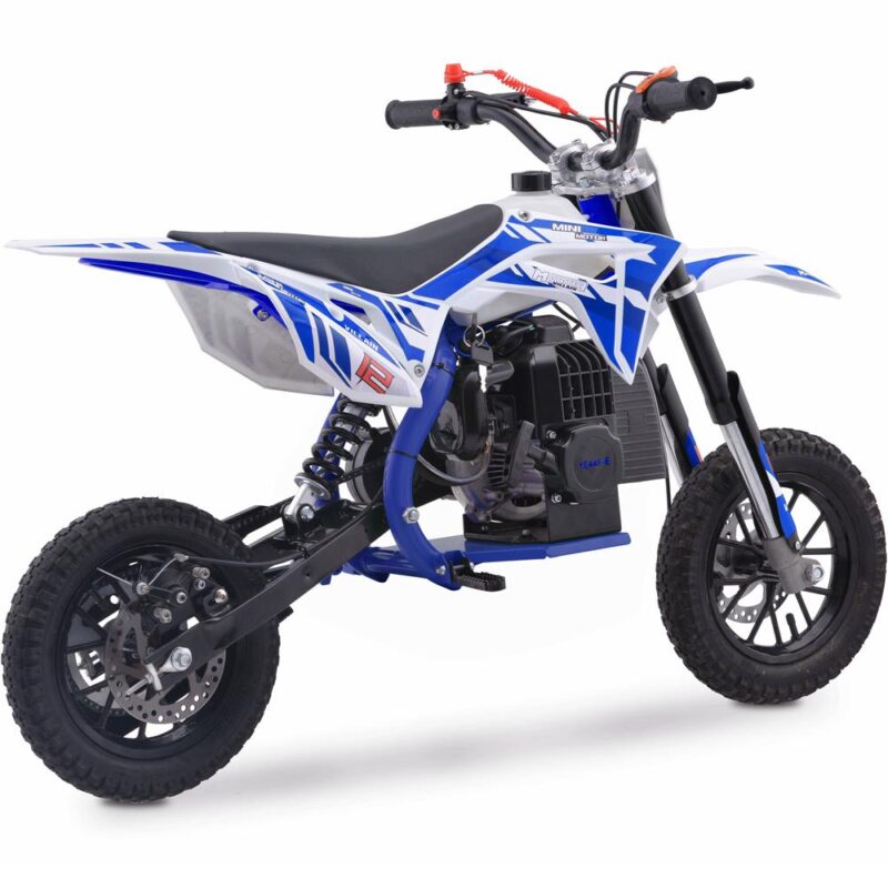 MotoTec Villain 52cc 2-Stroke Kids Gas Dirt Bike - Image 4