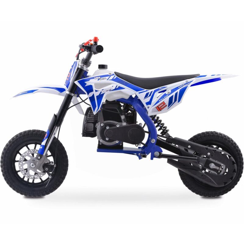 MotoTec Villain 52cc 2-Stroke Kids Gas Dirt Bike - Image 2