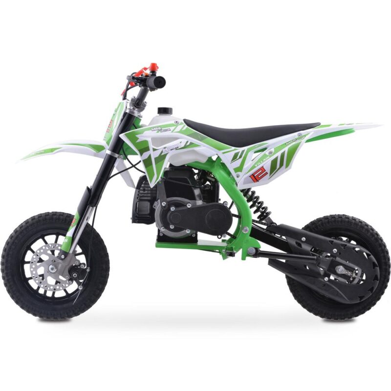 MotoTec Villain 52cc 2-Stroke Kids Gas Dirt Bike - Image 8