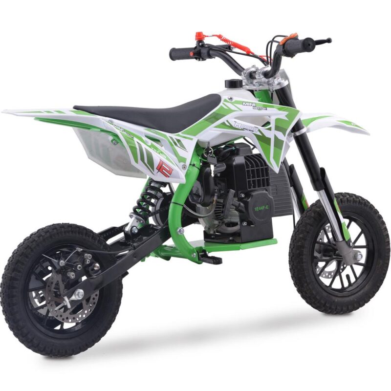 MotoTec Villain 52cc 2-Stroke Kids Gas Dirt Bike - Image 11
