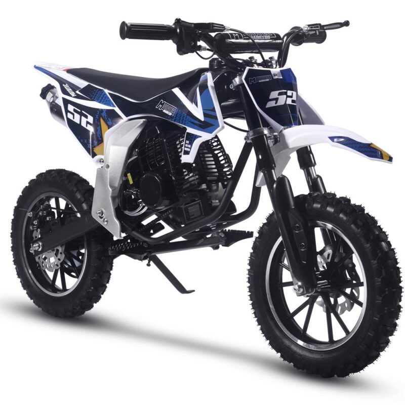 MotoTec Warrior 52cc 2-Stroke Kids Gas Dirt Bike - Image 18