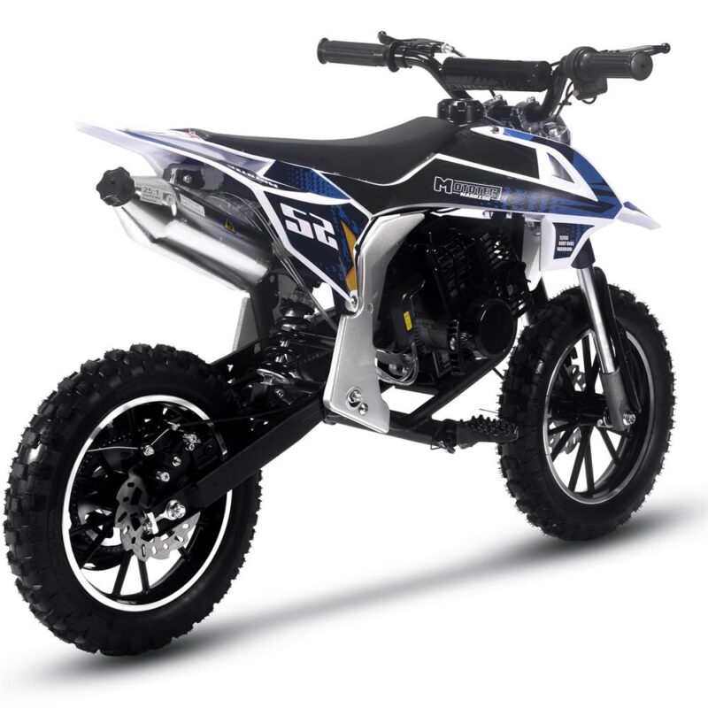 MotoTec Warrior 52cc 2-Stroke Kids Gas Dirt Bike - Image 16