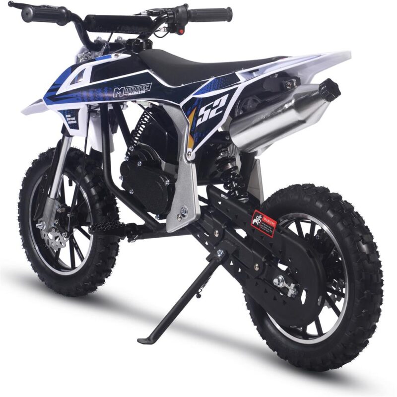 MotoTec Warrior 52cc 2-Stroke Kids Gas Dirt Bike - Image 15