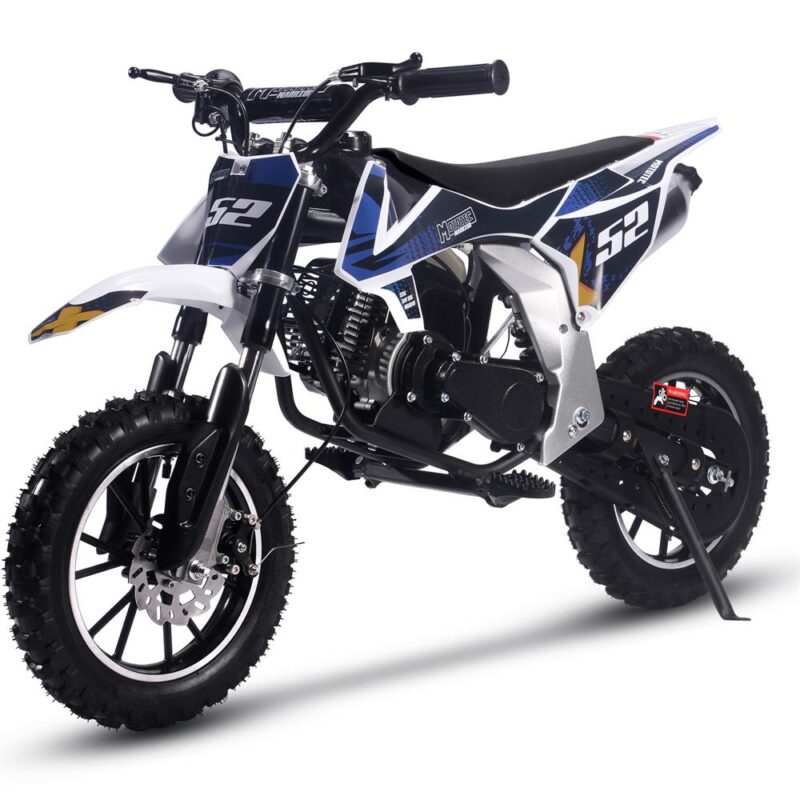 MotoTec Warrior 52cc 2-Stroke Kids Gas Dirt Bike - Image 13