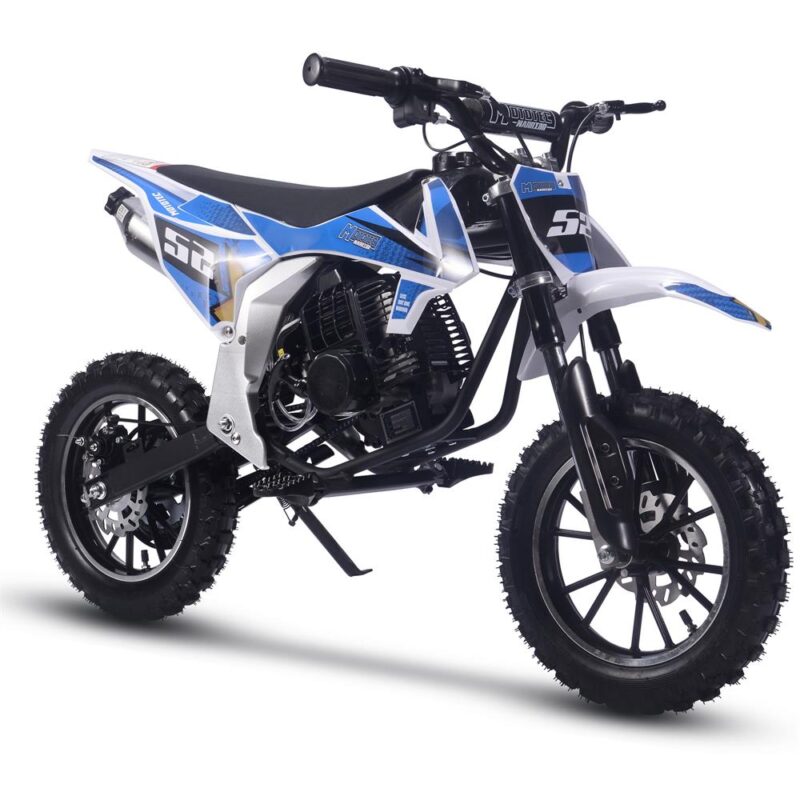 MotoTec Warrior 52cc 2-Stroke Kids Gas Dirt Bike - Image 12
