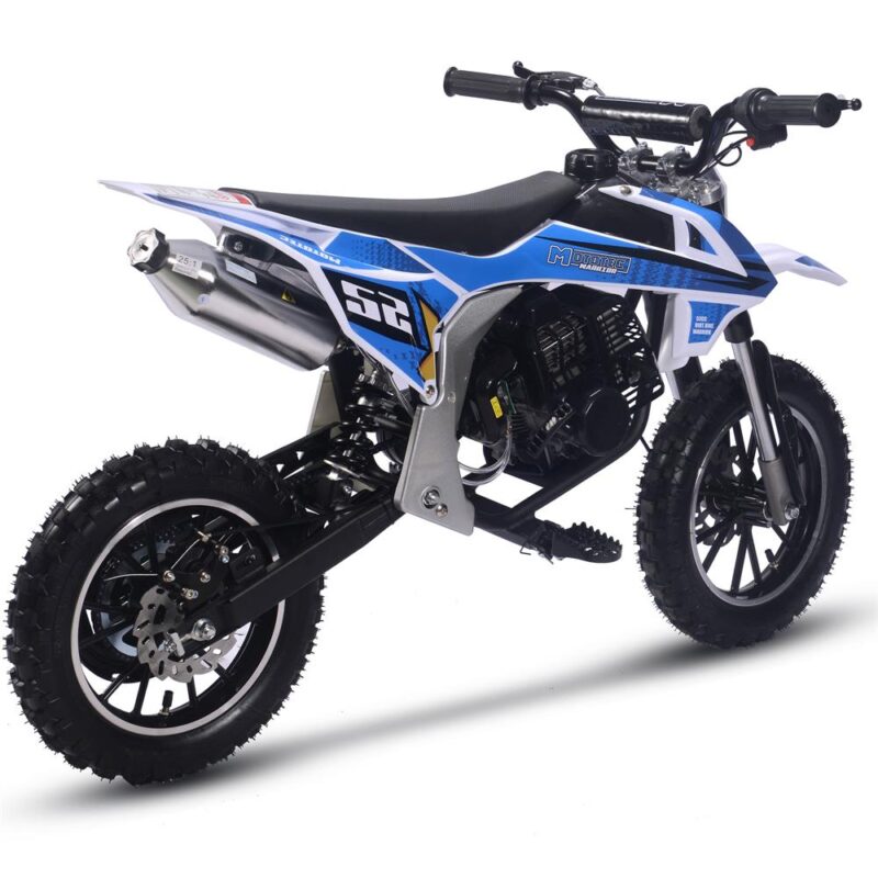MotoTec Warrior 52cc 2-Stroke Kids Gas Dirt Bike - Image 10