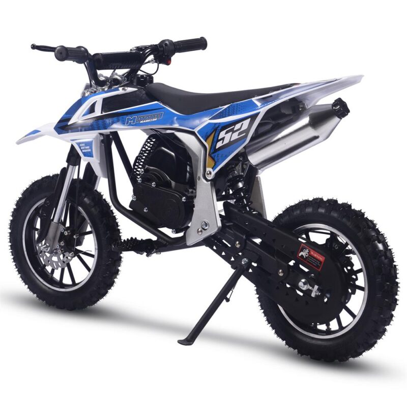 MotoTec Warrior 52cc 2-Stroke Kids Gas Dirt Bike - Image 9