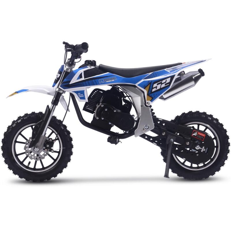 MotoTec Warrior 52cc 2-Stroke Kids Gas Dirt Bike - Image 8