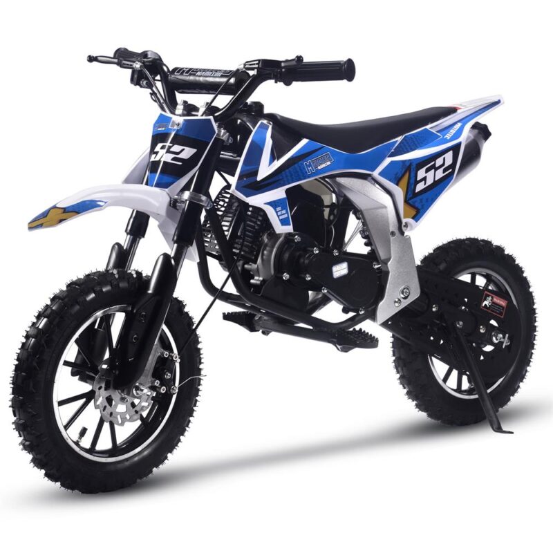 MotoTec Warrior 52cc 2-Stroke Kids Gas Dirt Bike - Image 7
