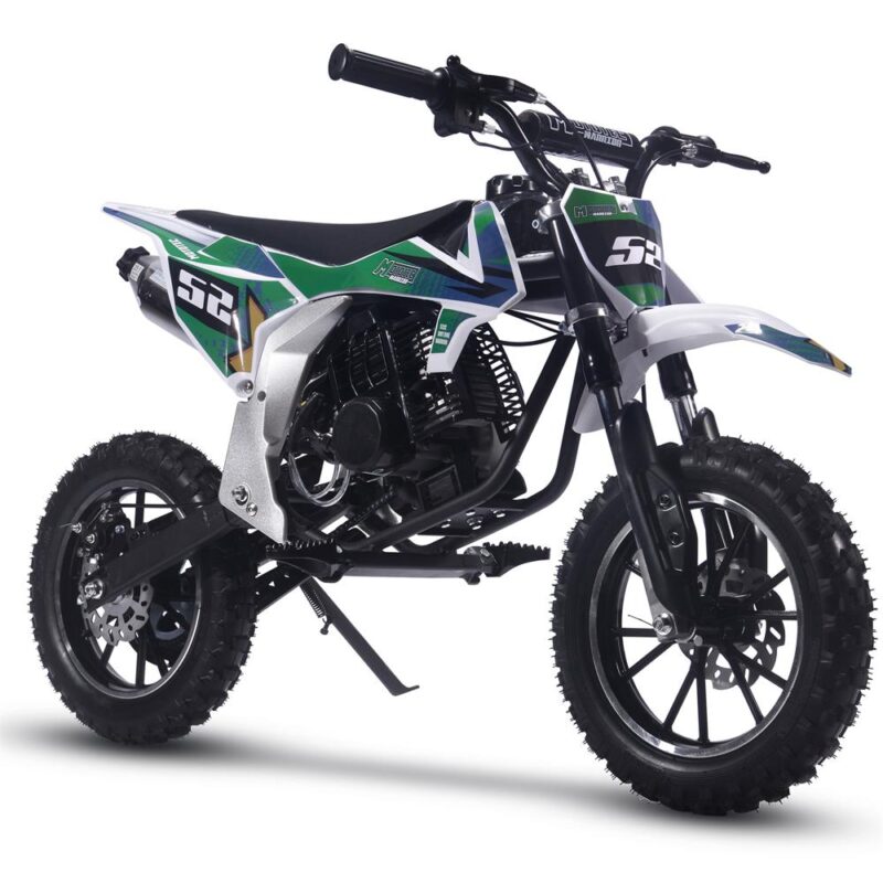 MotoTec Warrior 52cc 2-Stroke Kids Gas Dirt Bike - Image 6