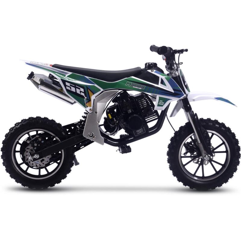 MotoTec Warrior 52cc 2-Stroke Kids Gas Dirt Bike - Image 5