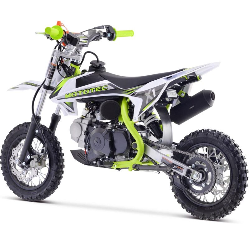 MotoTec X1 110cc 4-Stroke Gas Dirt Bike - Image 3