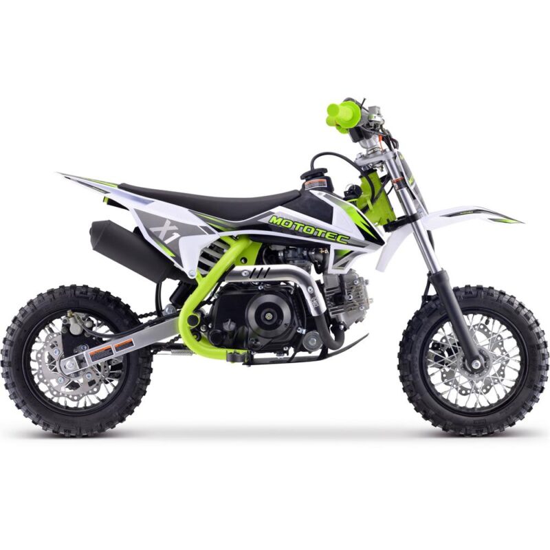 MotoTec X1 110cc 4-Stroke Gas Dirt Bike - Image 4