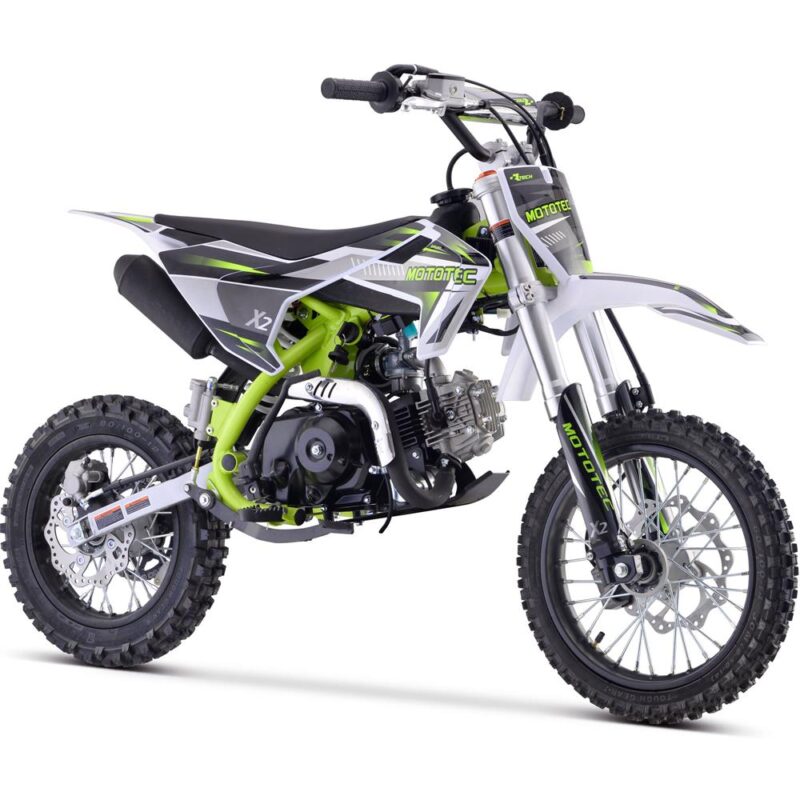 MotoTec X2 110cc 4-Stroke Gas Dirt Bike - Image 5
