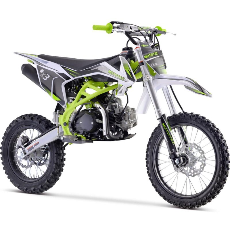 MotoTec X3 125cc 4-Stroke Gas Dirt Bike - Image 5