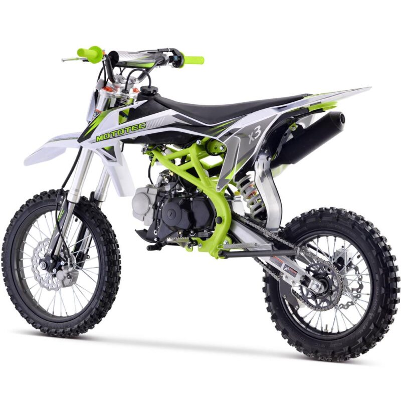 MotoTec X3 125cc 4-Stroke Gas Dirt Bike - Image 3
